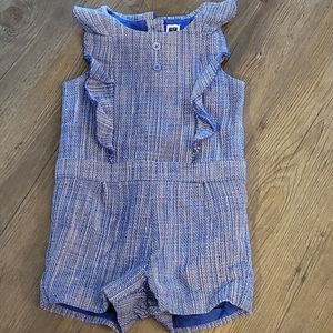 Twill romper